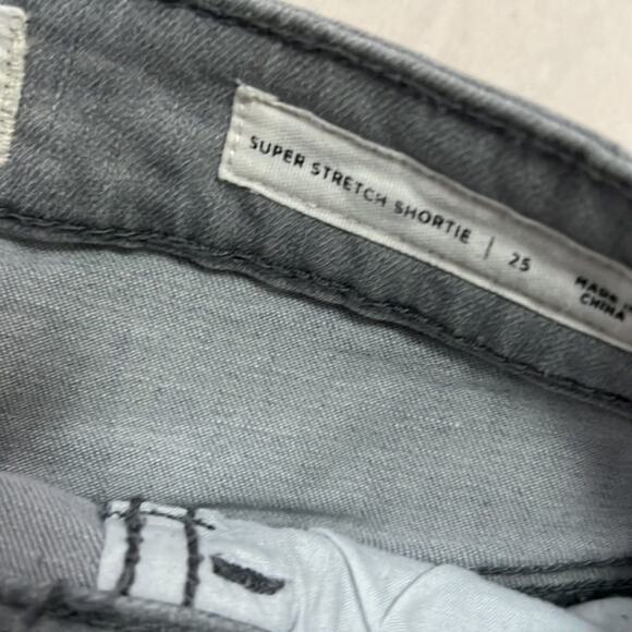 PACSUN SUPER STRETCH‎ SHORTIE JEANS SIZE 25 - Picture 9 of 9